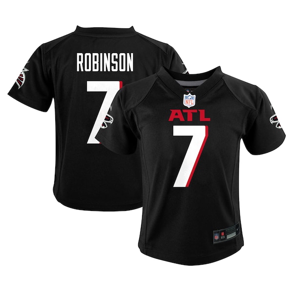 Bijan Robinson Atlanta Falcons Nike Preschool Player Game Jersey - Black
