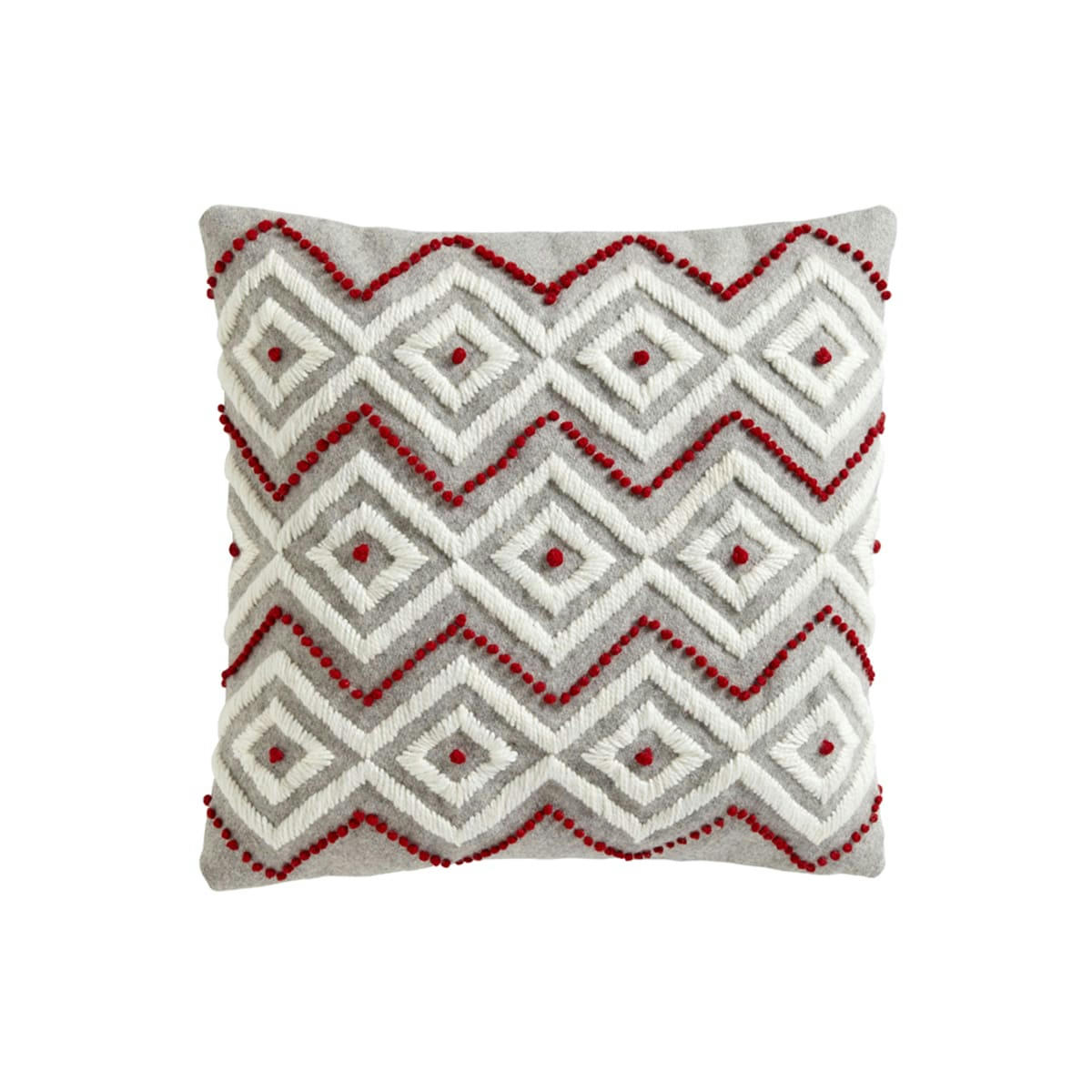 DIAMOND - Housse de coussin en laine 40x40