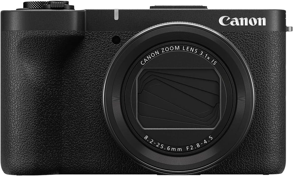 Canon PowerShot V1  Hybrid Camera  Built-in Ultra-Wide-Angle Zoom Lens  4K Video  Vlogging  Live Streaming  Content Creation  Compact Design