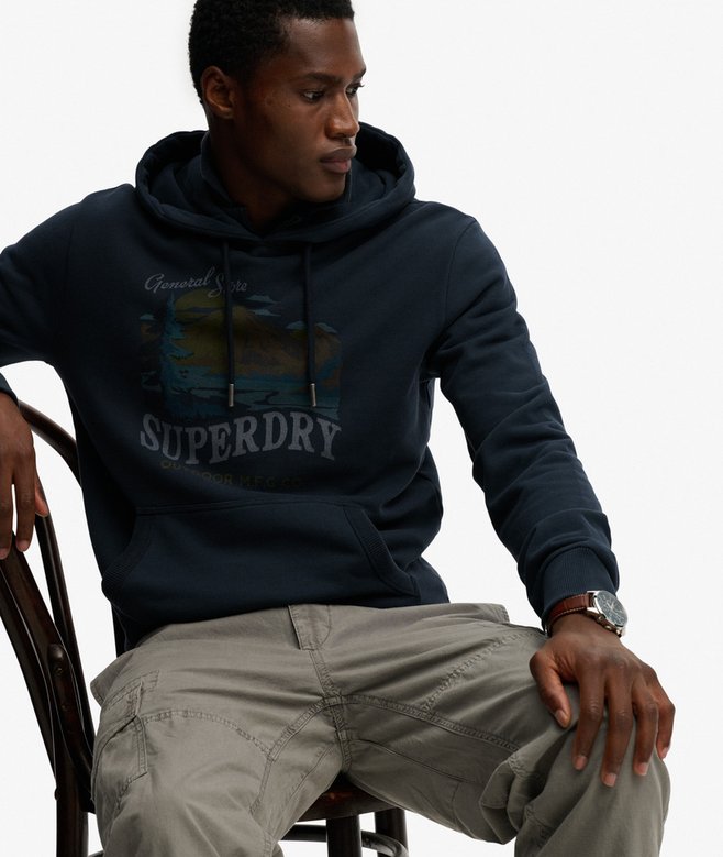 Outdoors Mountain Relaxed Hoodie