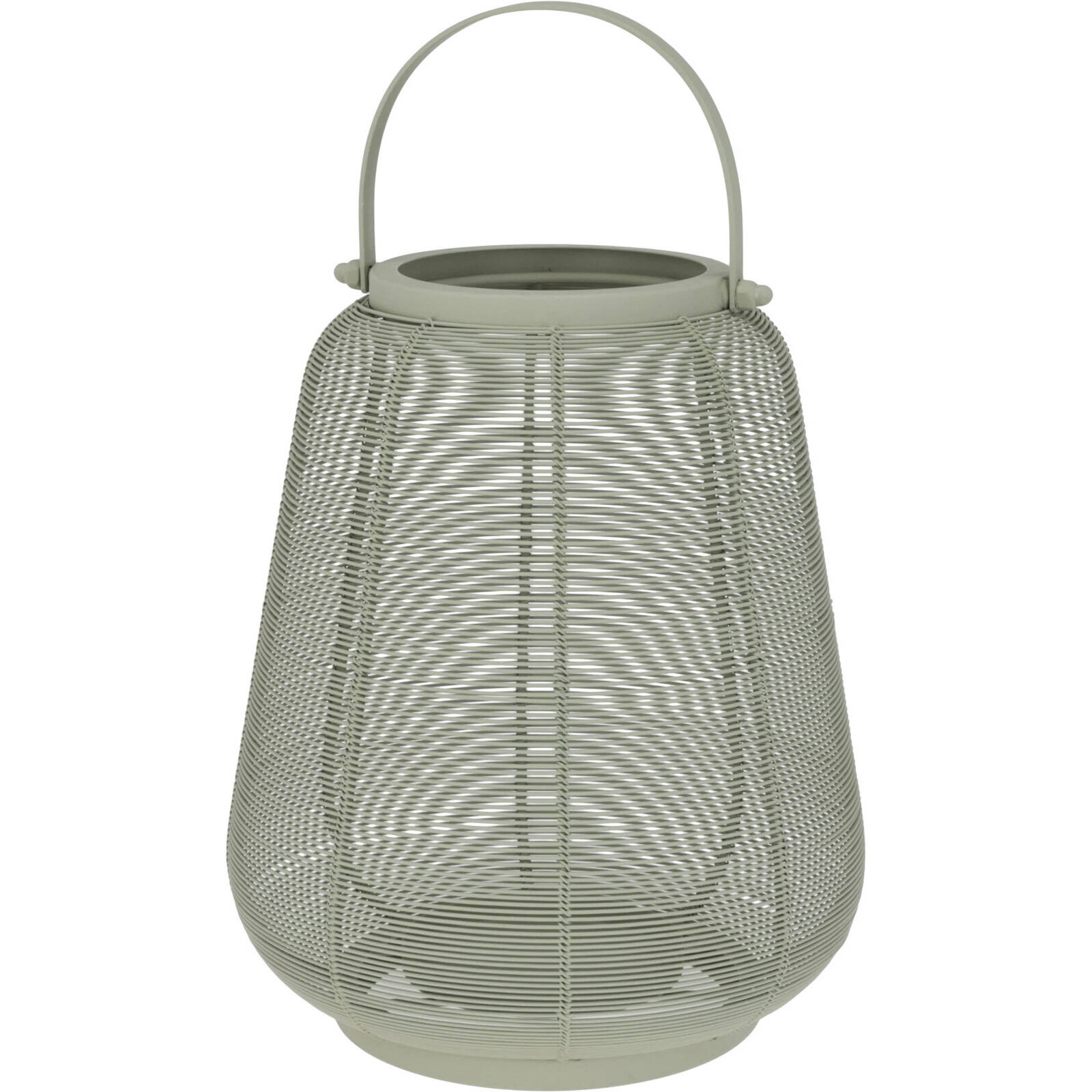 Lampion metalowy z uchwytem, 16 x 19 cm