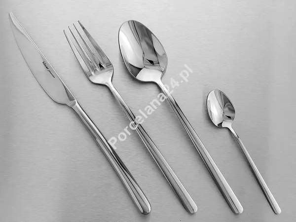 Komplet sztućców 65 cz. na 12 osób Hisar - Bahama (4.0/3.0mm) wysoki połysk