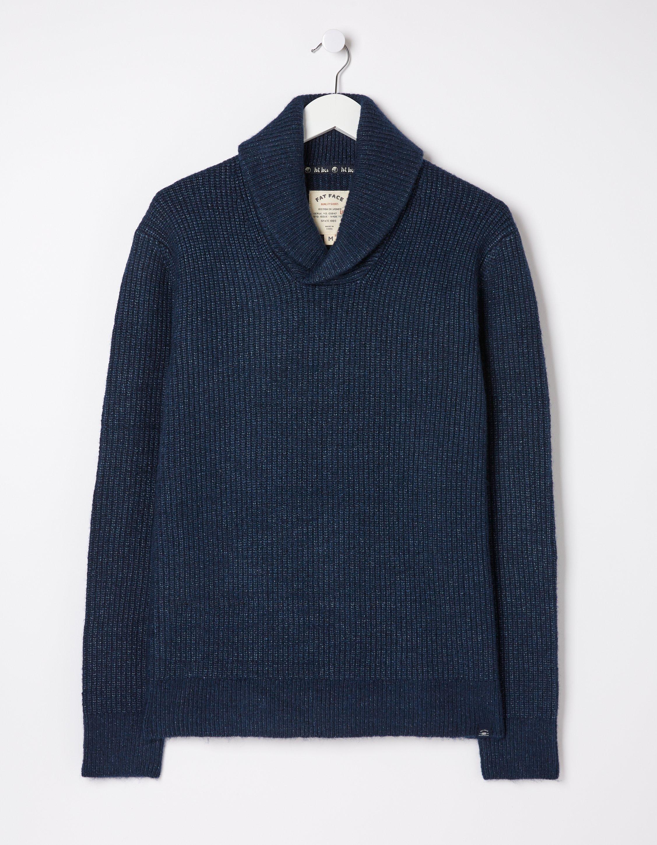 Calder Shawl Neck Jumper