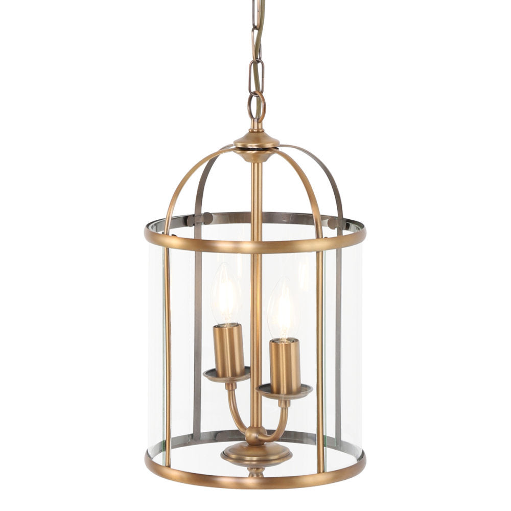 Steinhauer hanglamp pimpernel - 2 lichts - 23x 120 cm - brons