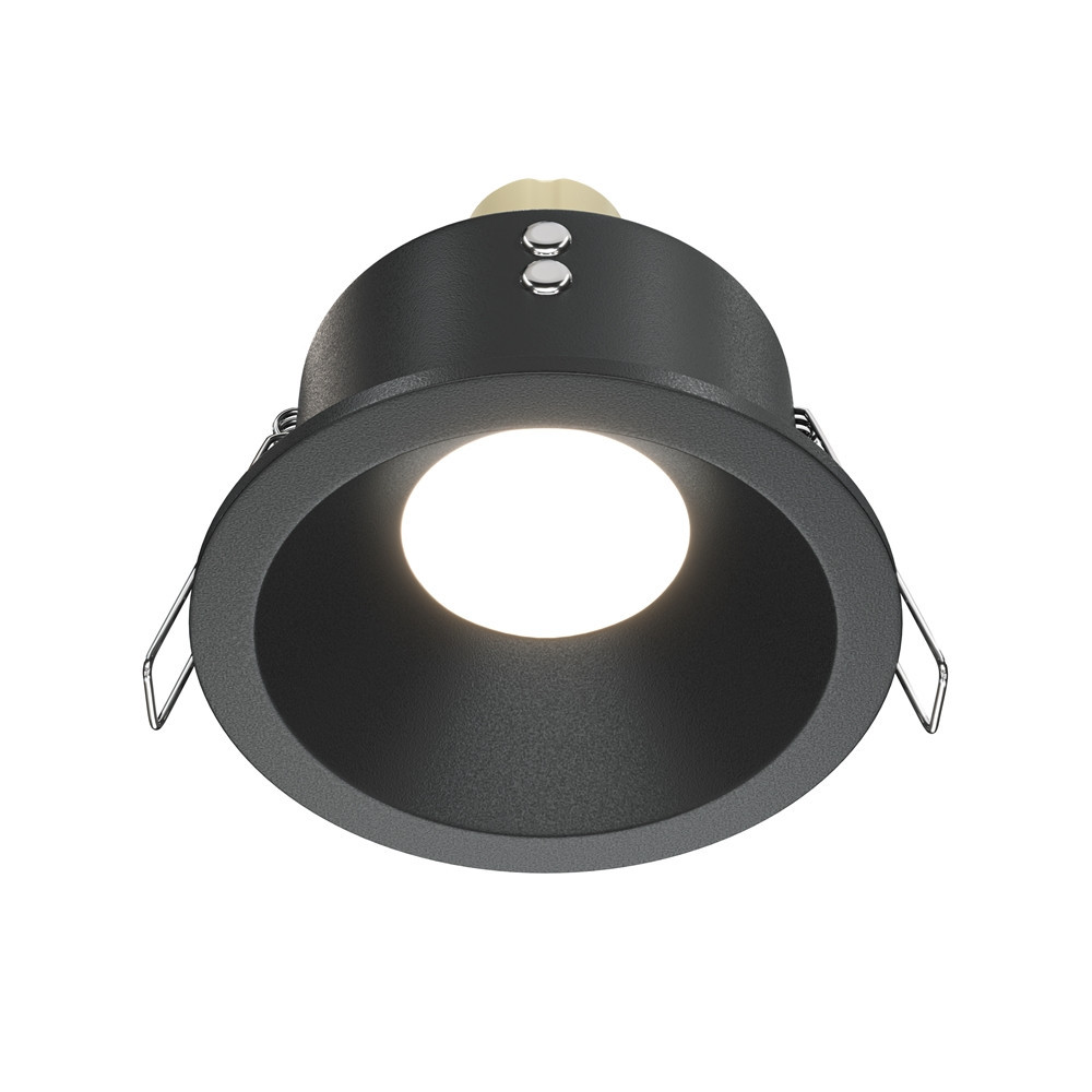 Oprawa wpuszczana okrągła czarna 8,5cm ZOOM 1xGU10x50W IP65 Maytoni