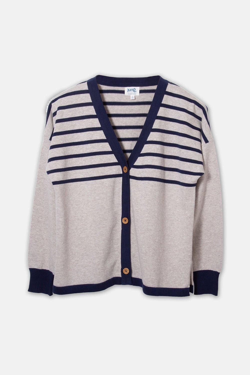Kite Sandbanks Knit Cardigan Oatmeal Marl