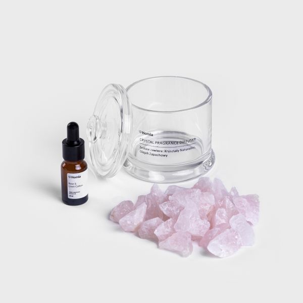Zestaw zapachowy SERENITY Rose & Linen Cotton 300 g   10 ml