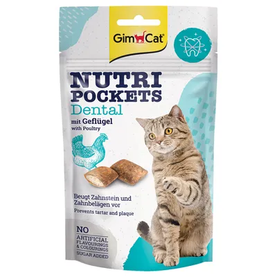 GimCat Nutri Pockets Dental with Poultry