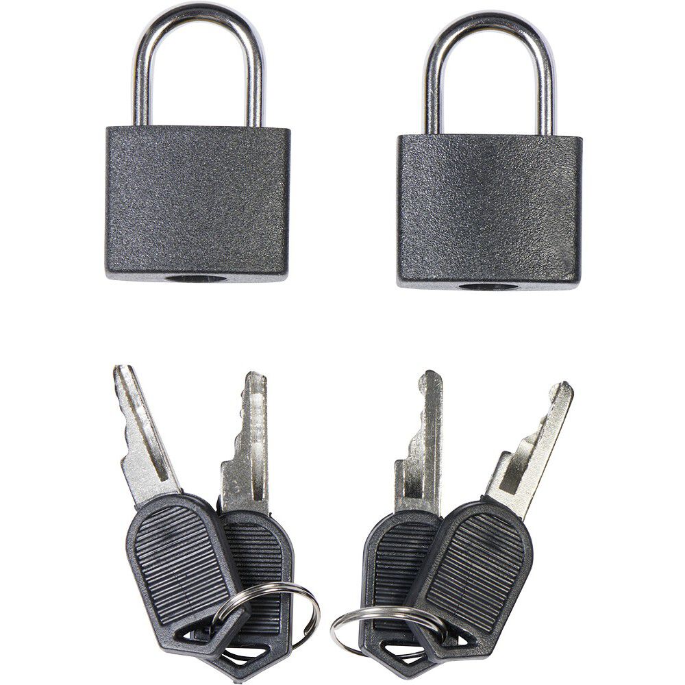 Cadenas à clé pour bagages x2