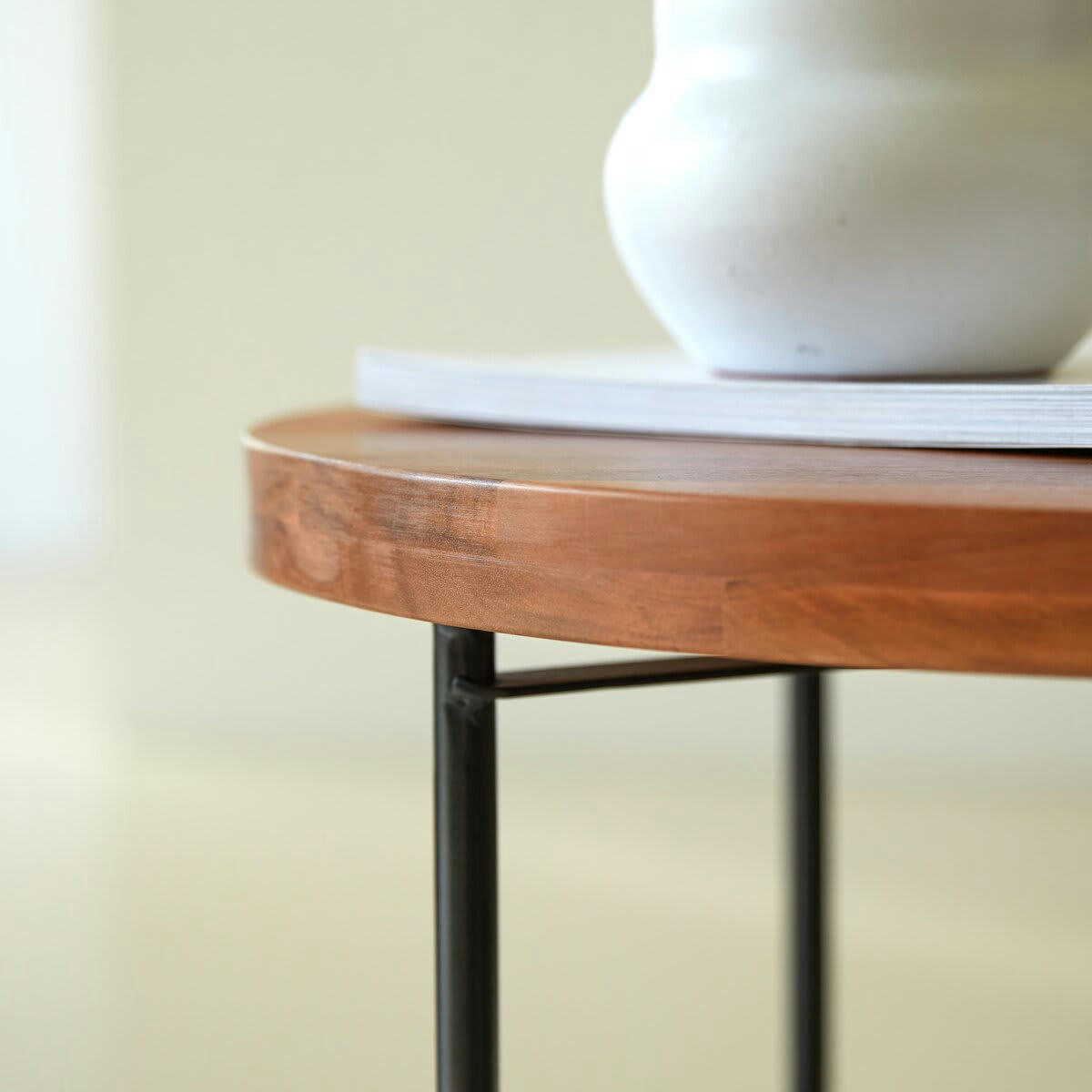 KEY WOOD - Table basse en acacia massif