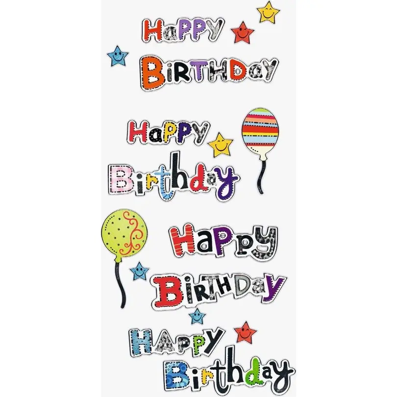 Sticker Happy Birthday