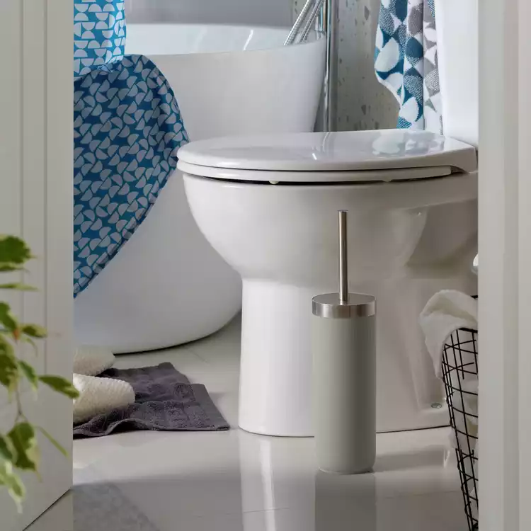 Habitat Toilet Brush - Grey and Silver