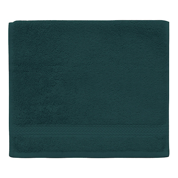 Lot de 3 serviettes invité 550 g/m² Petrol 30x50 cm LUXURY