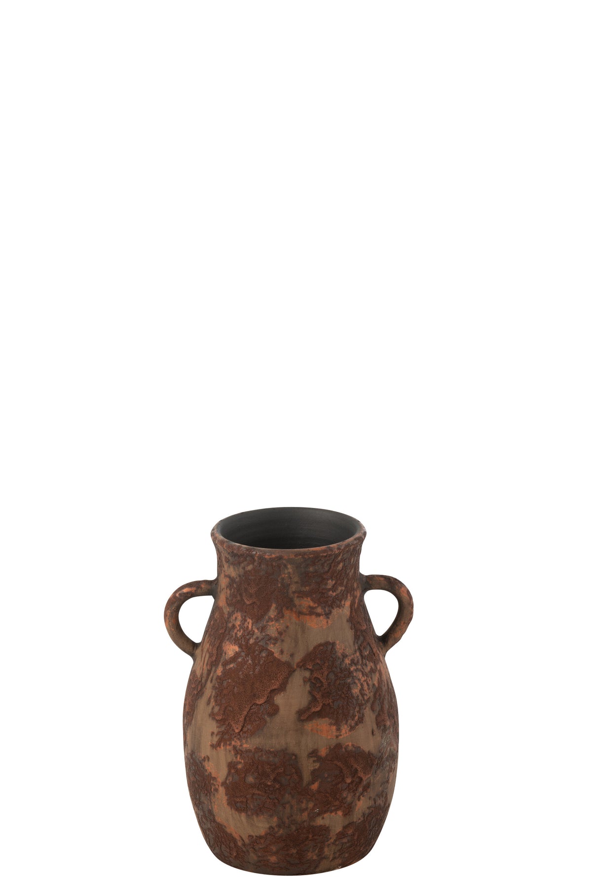 J-Line vaas Amphore terra - keramiek - bruin - small - 30 cm hoog