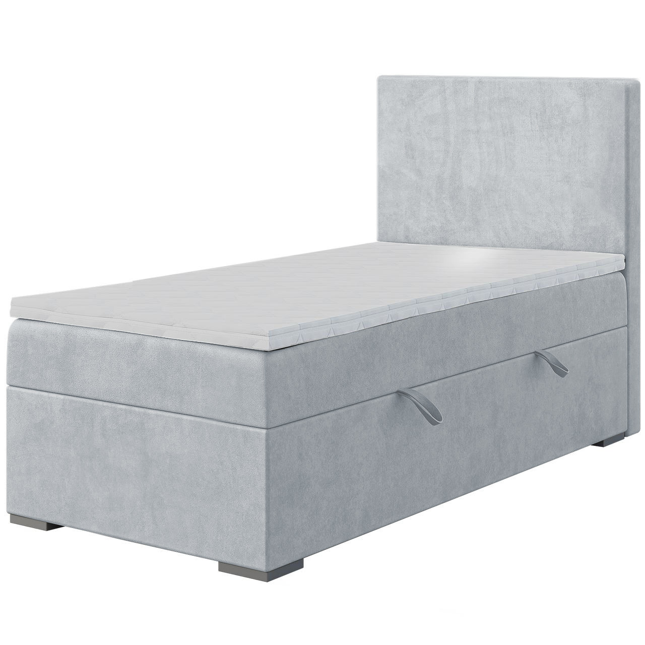 Łóżko kontynentalne LENI 80x200 prawy magic velvet 2240