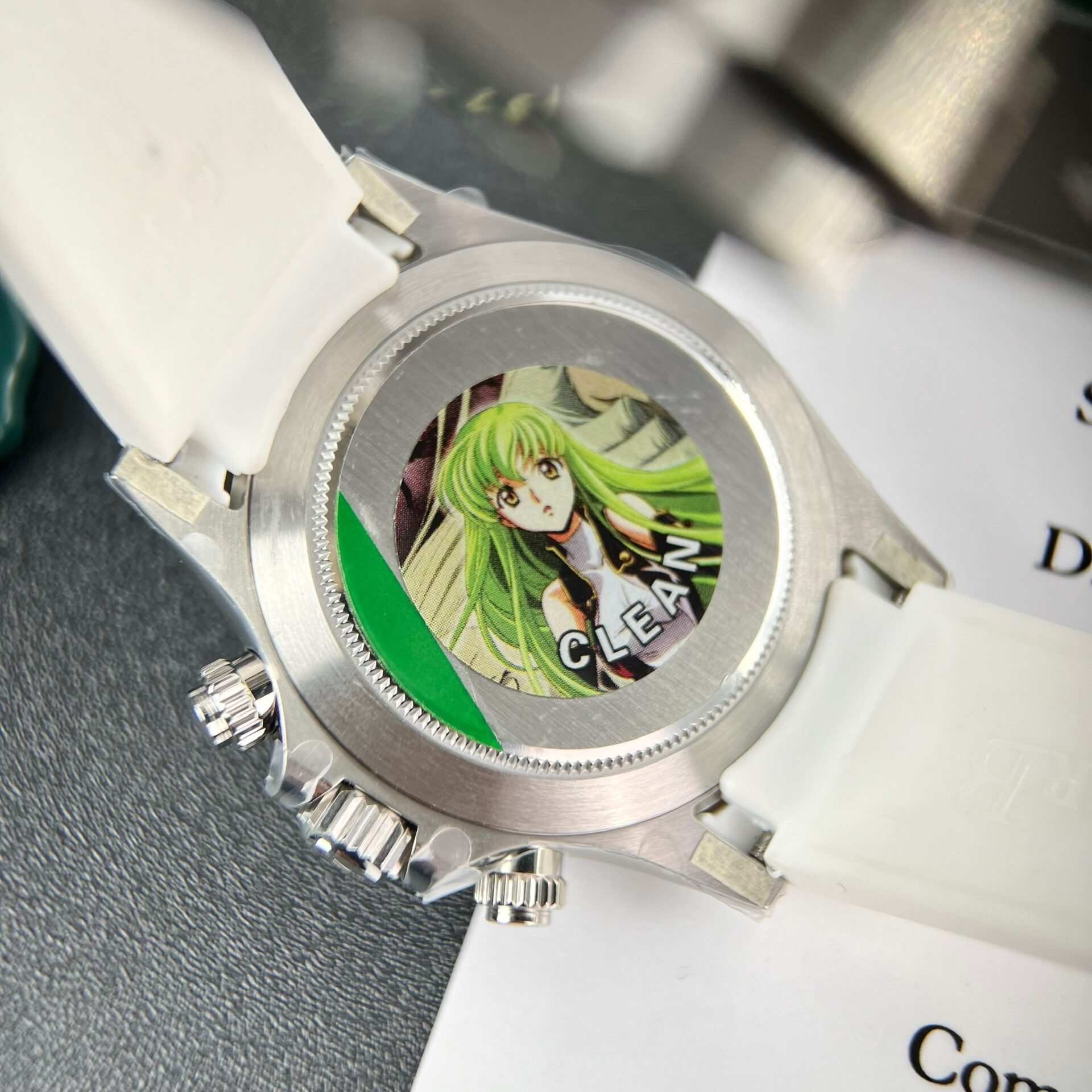 Rolex Daytona 116509LN Panda 904L Steel White Dial 40mm Oysterflex Super Clone