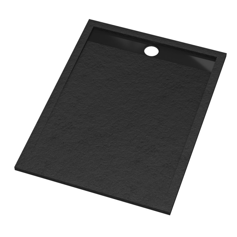 Receveur de douche Goliath noir 90 x 120 cm AURLANE