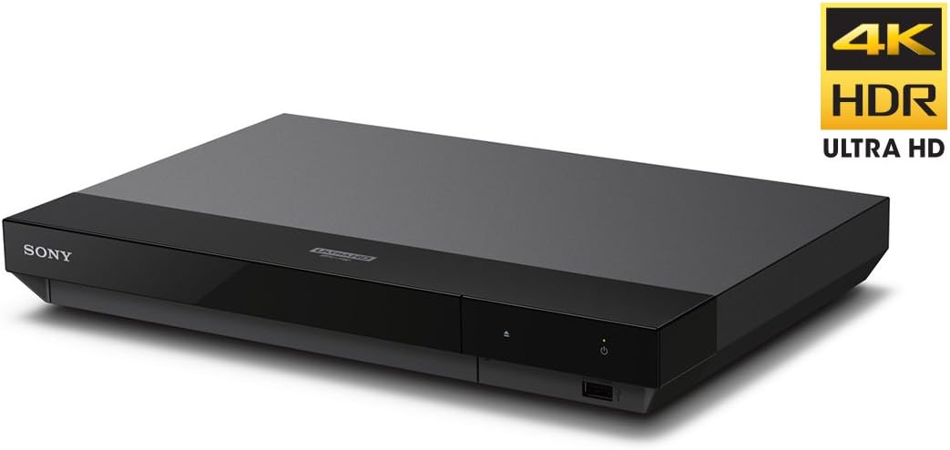 Sony UBP-X700U 4K Ultra HD Home Theater Blu-ray DVD Player 4K upscaling  HDR10  Hi Res Audio  Dolby Digital TrueHD/DTS  Dolby Vision  with Included HDMI Cable  2025 Model