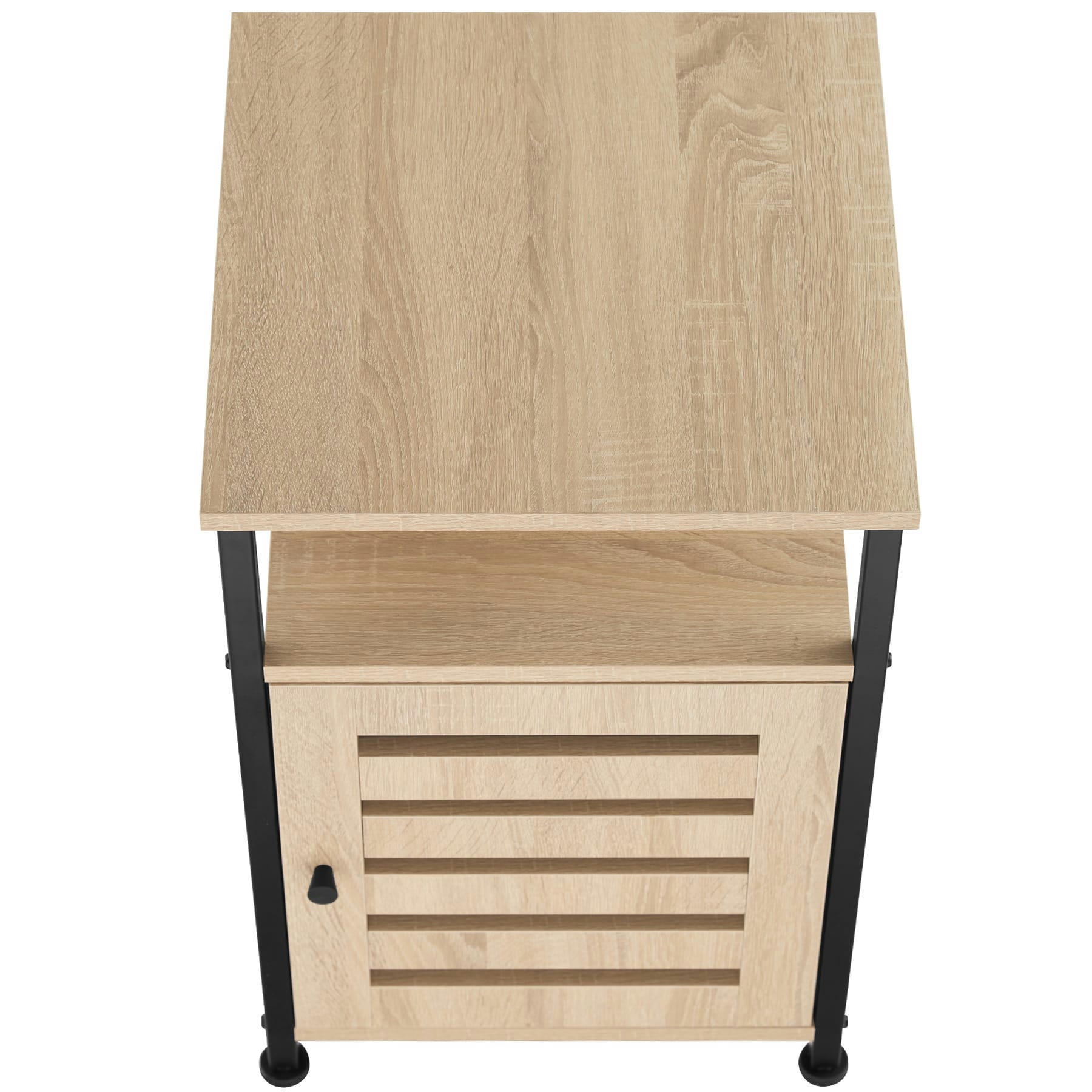 - Armoire d'appoint Style industriel Bois clair industriel, Chêne Sonoma