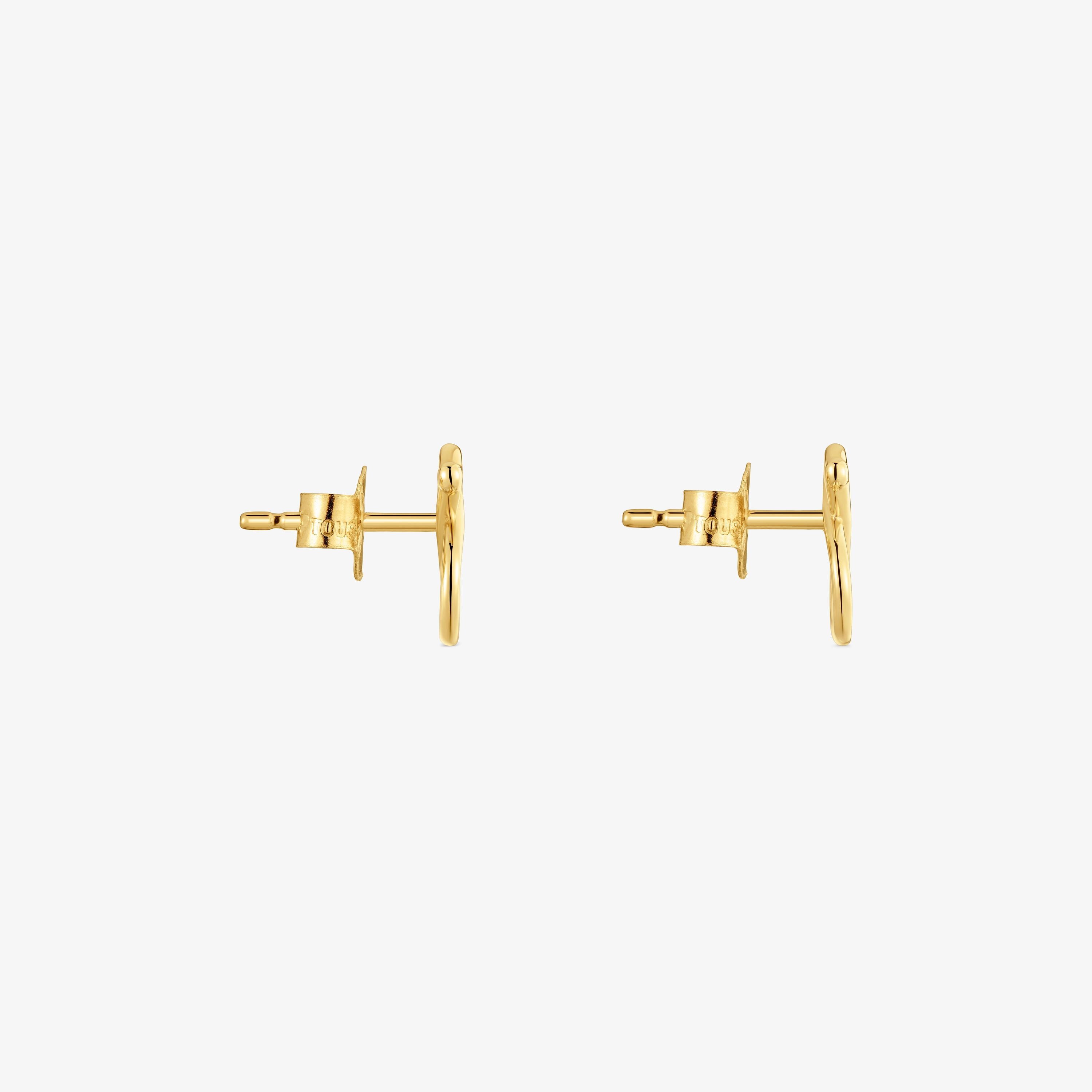 Pendientes de oro 9 kt motivo oso 10 mm TOUS Infinity