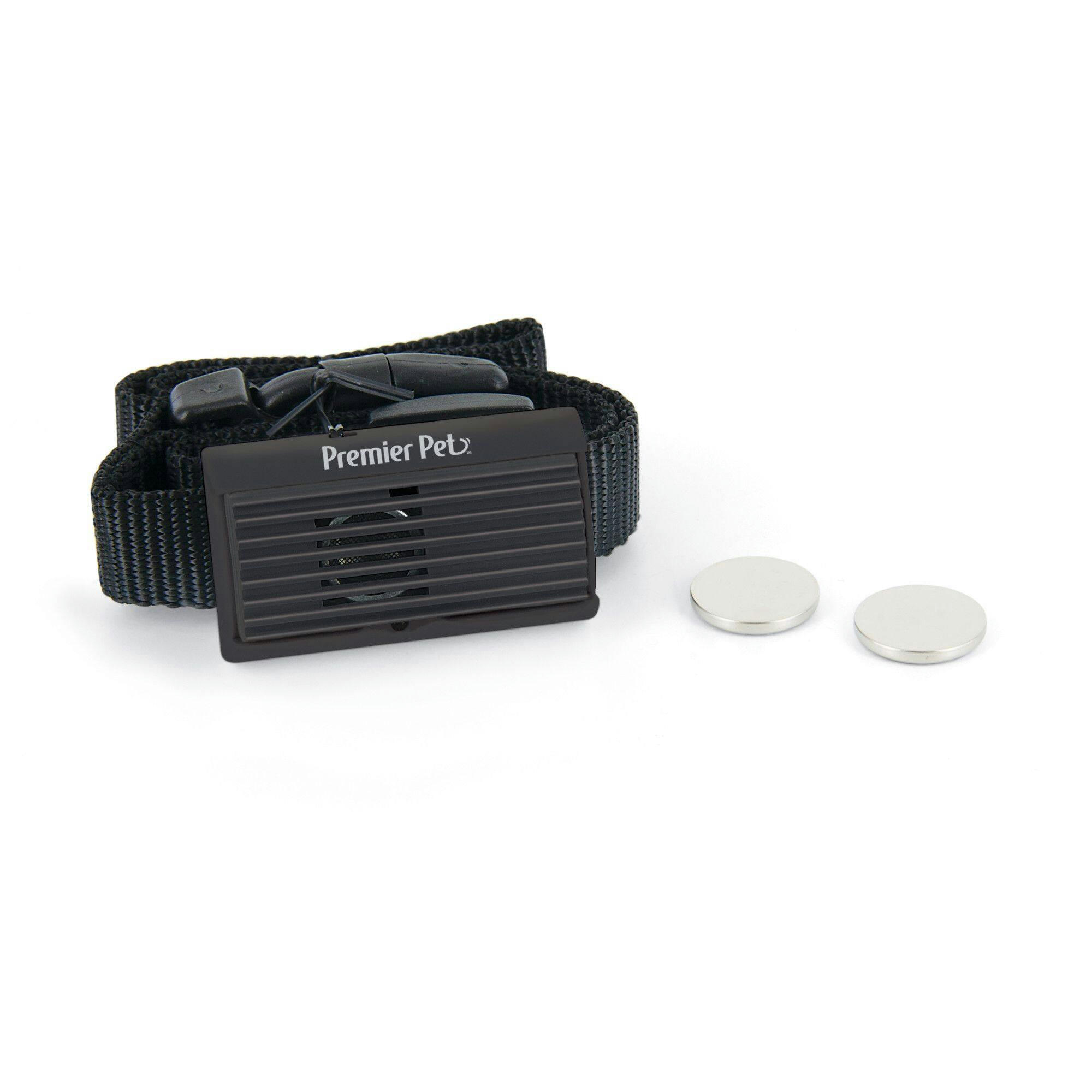 Premier Pet Ultrasonic Dog Bark Control Collar, Water-Resistant and Adjustable