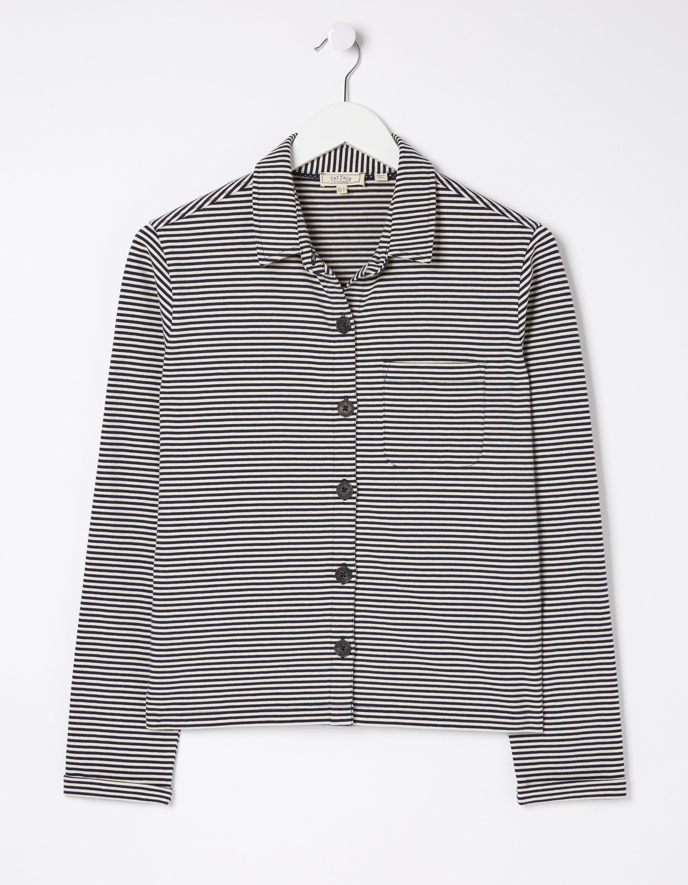 Jess Stripe Jersey Shirt