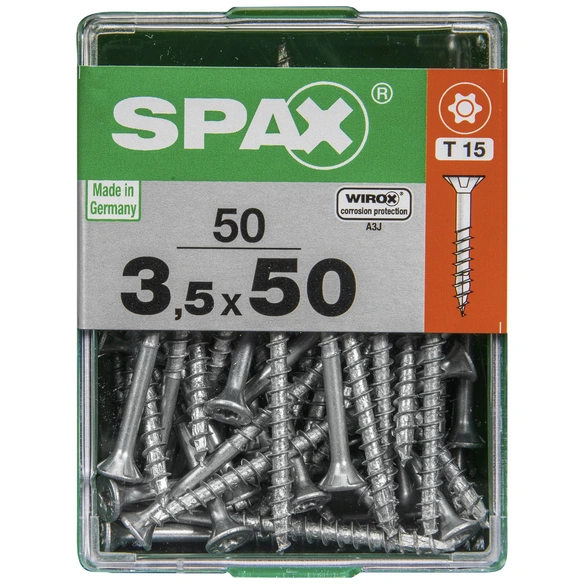 Universalschraube, T-STAR plus, 50 Stk., 3,5 x 50 mm