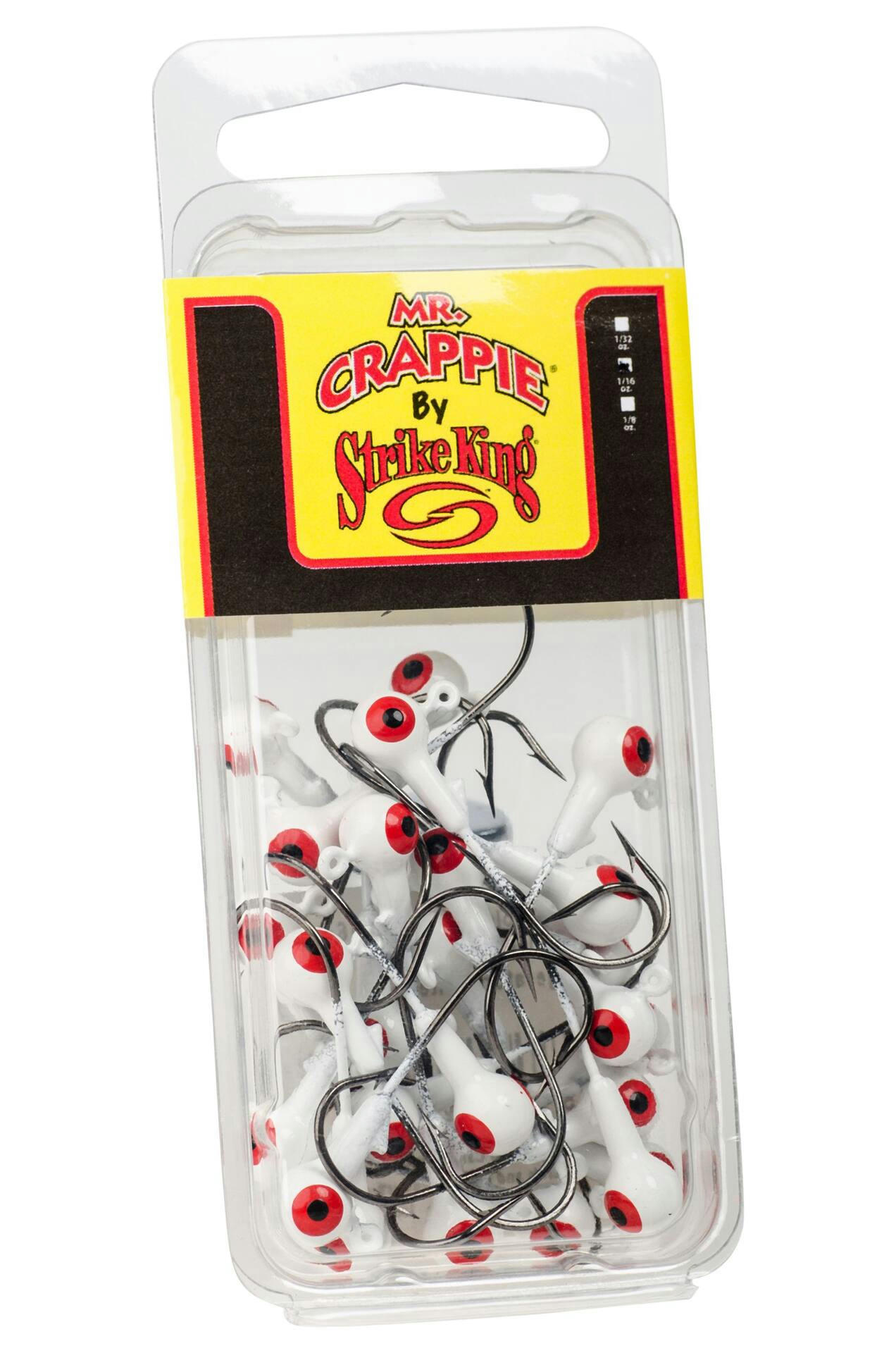 Strike King Mr. Crappie Jig Head, 1/16-oz