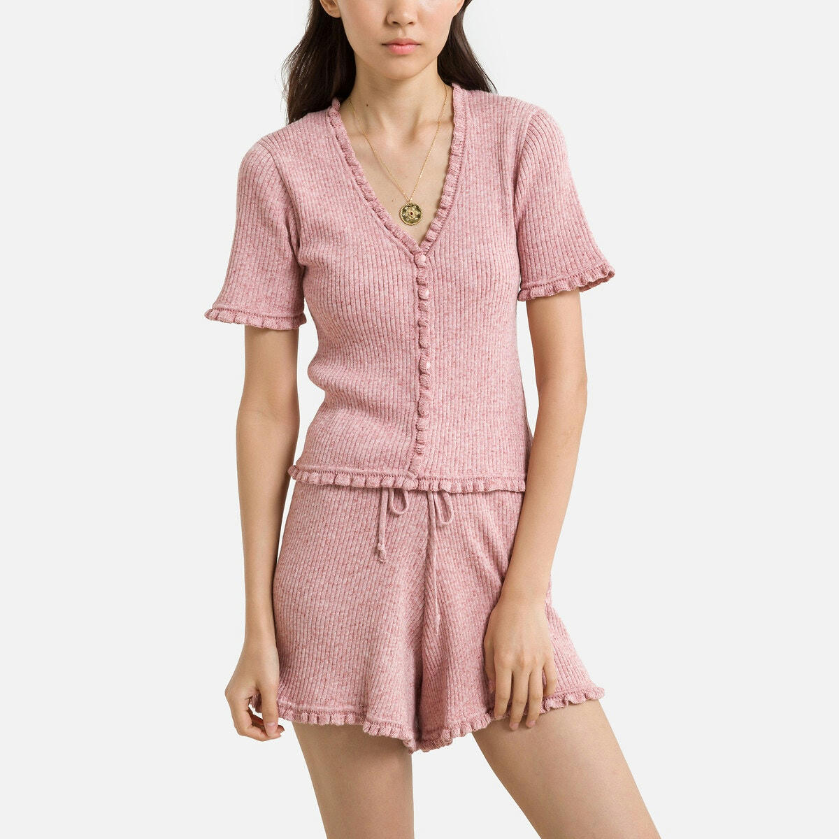 Pull court, manches courtes