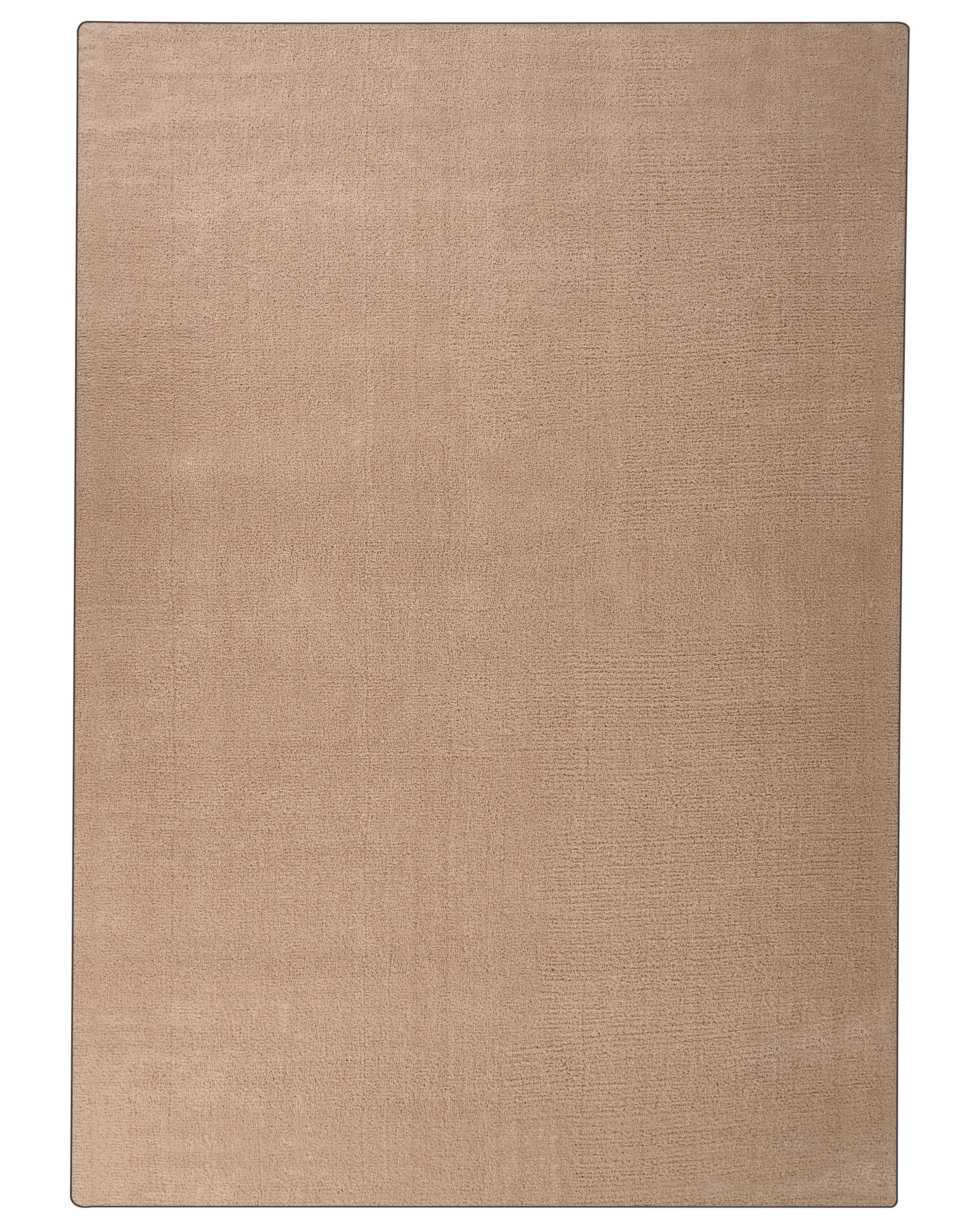 Shaggy Rug DEMRE Sand Beige 160 x 230 cm