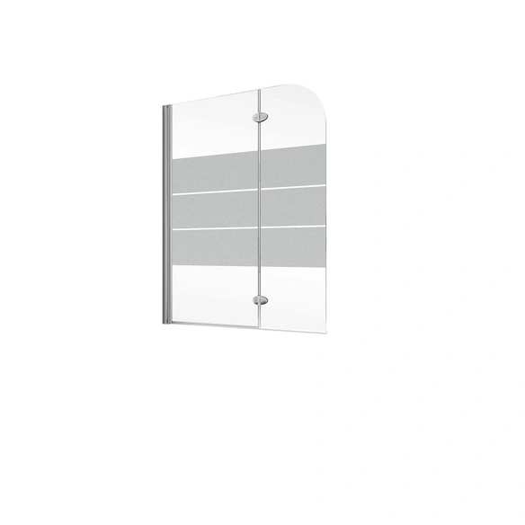 Badewannentrennwand »Orion«, BxH: 112 x 140 cm, Echtglas