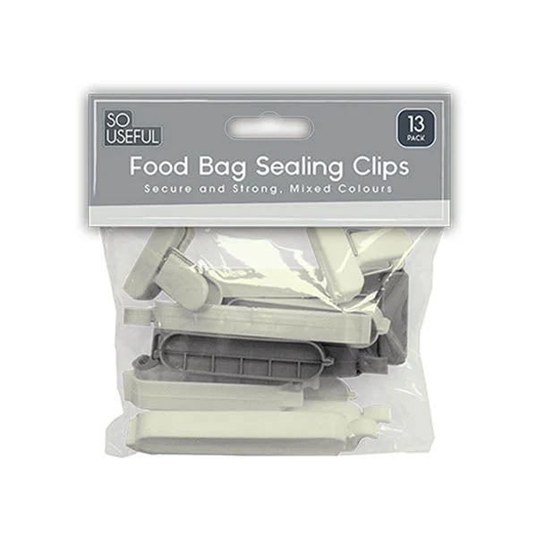 So Useful Food Bag Sealing Clips 13 Pack