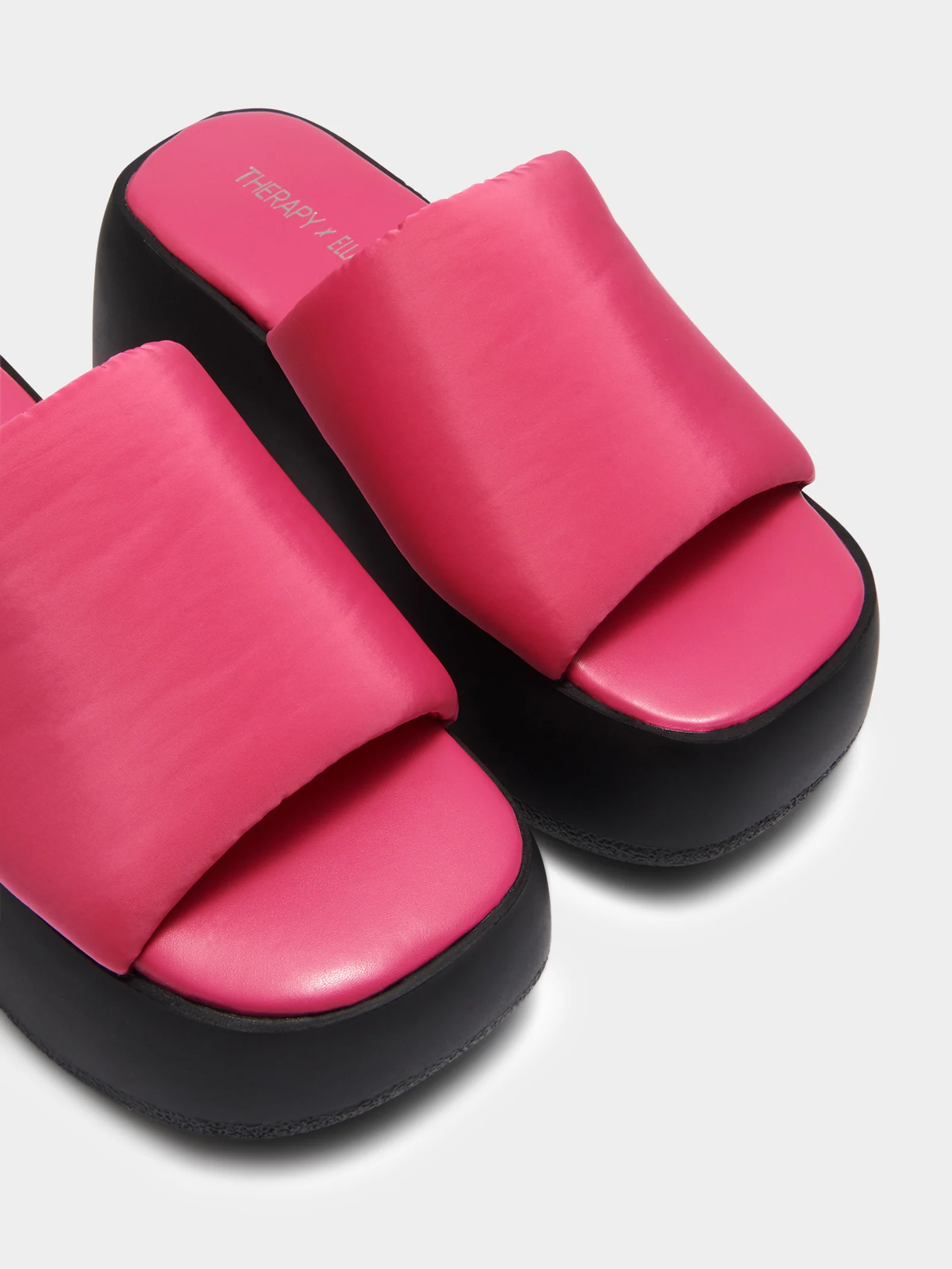 Womens Ella May Ding Syd Platform Mule Sandals