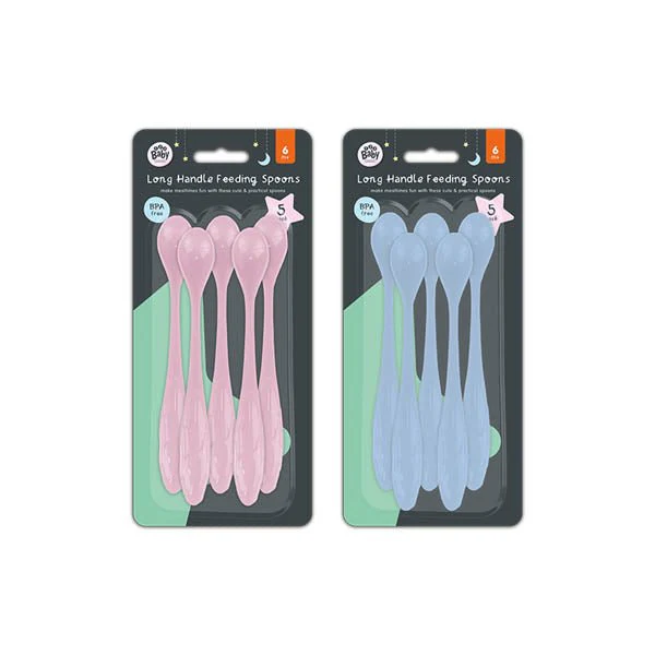 Long Handle Feeding Spoons