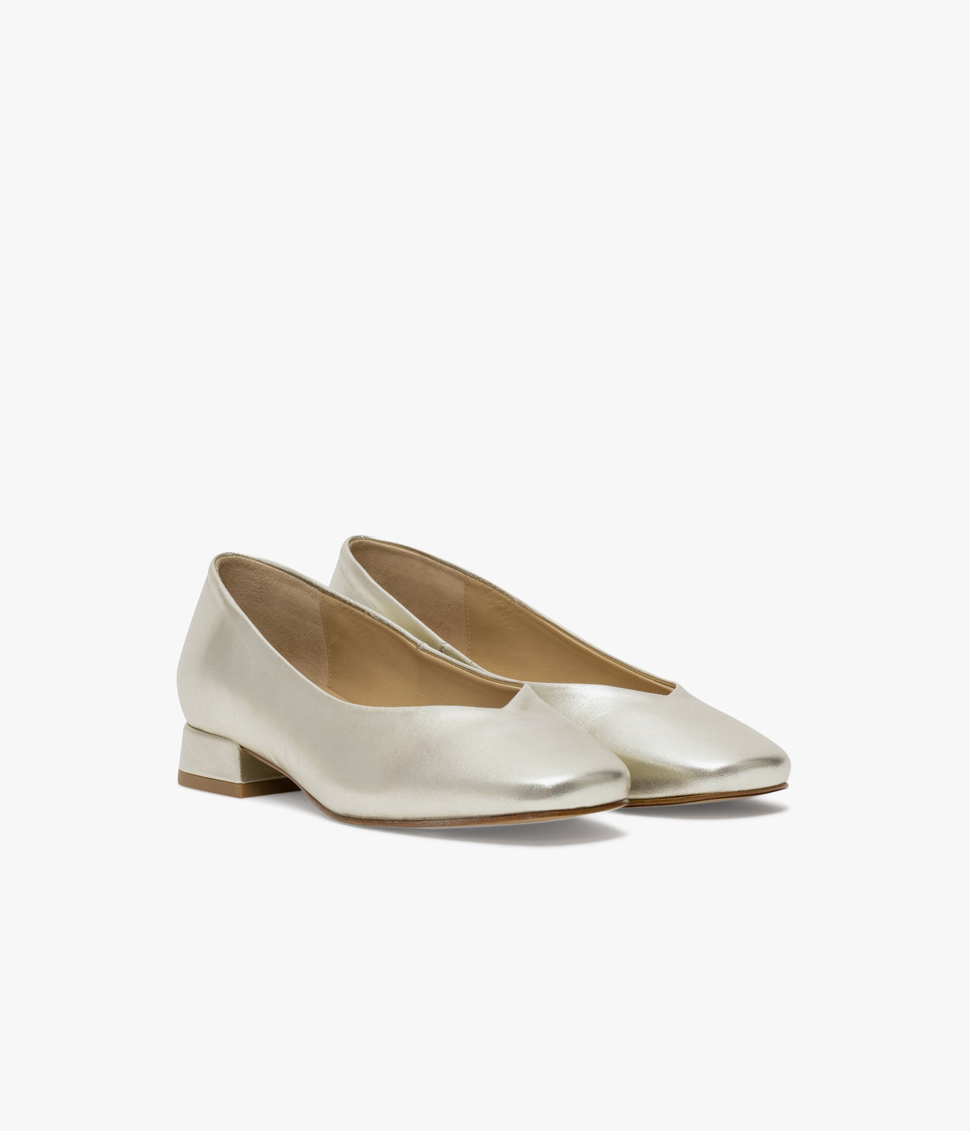 Ballerine Bella platine