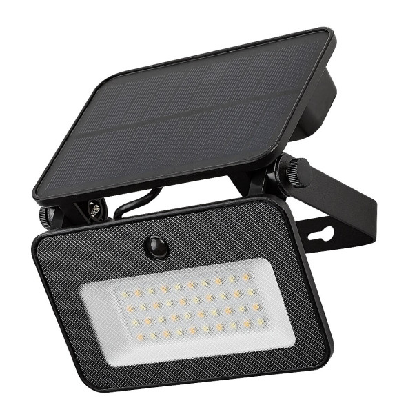 Naświetlacz LED TARCAL solarny z czujnikiem LED 1x6W 1000lm IP65 Rabalux