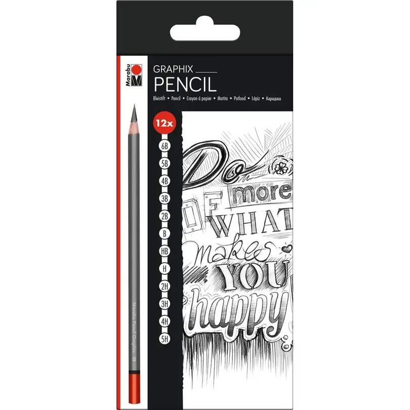 Bleistift 12-teilig Graphix