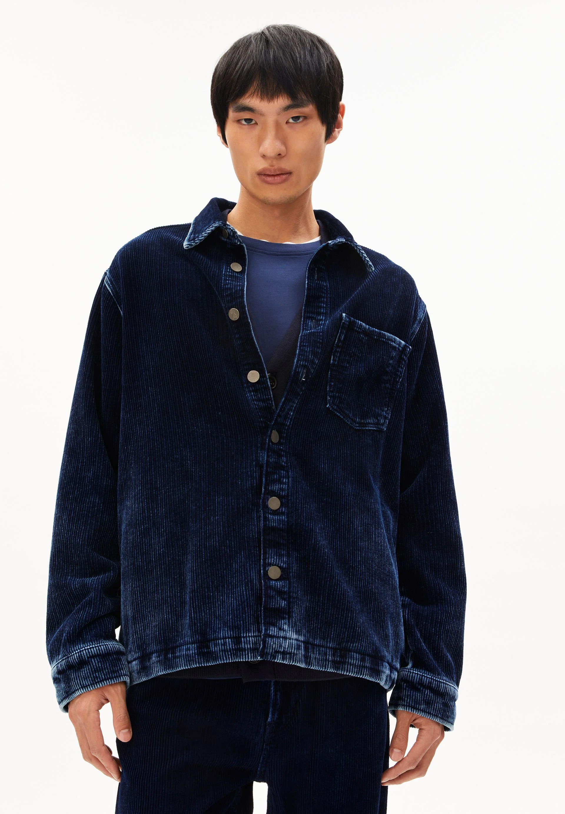 YUNAAI INDIGO CORDJACKE
