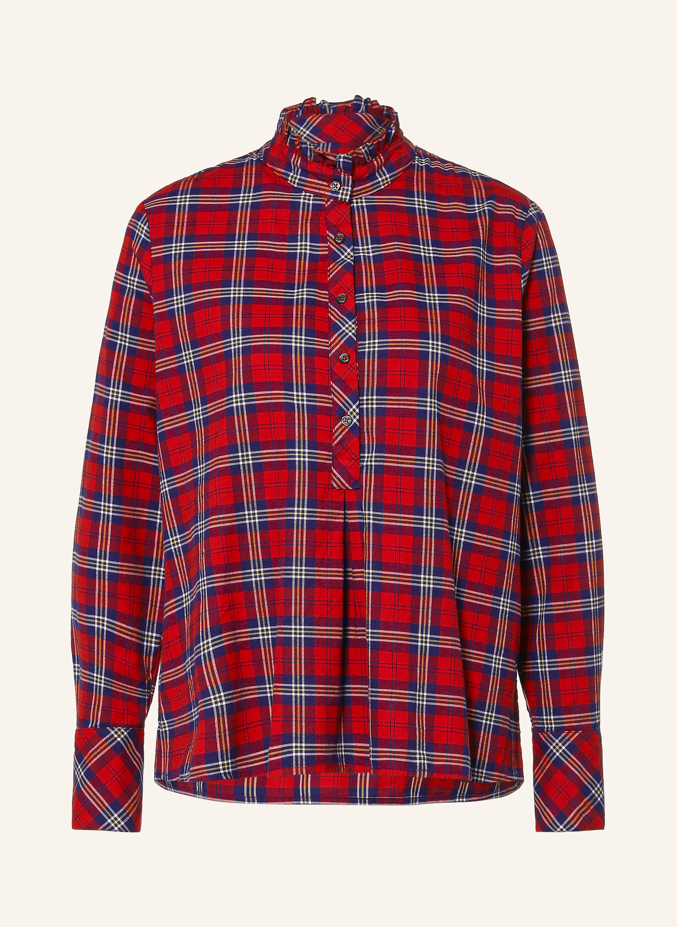 lilienfels Blusenshirt mit Rüschen