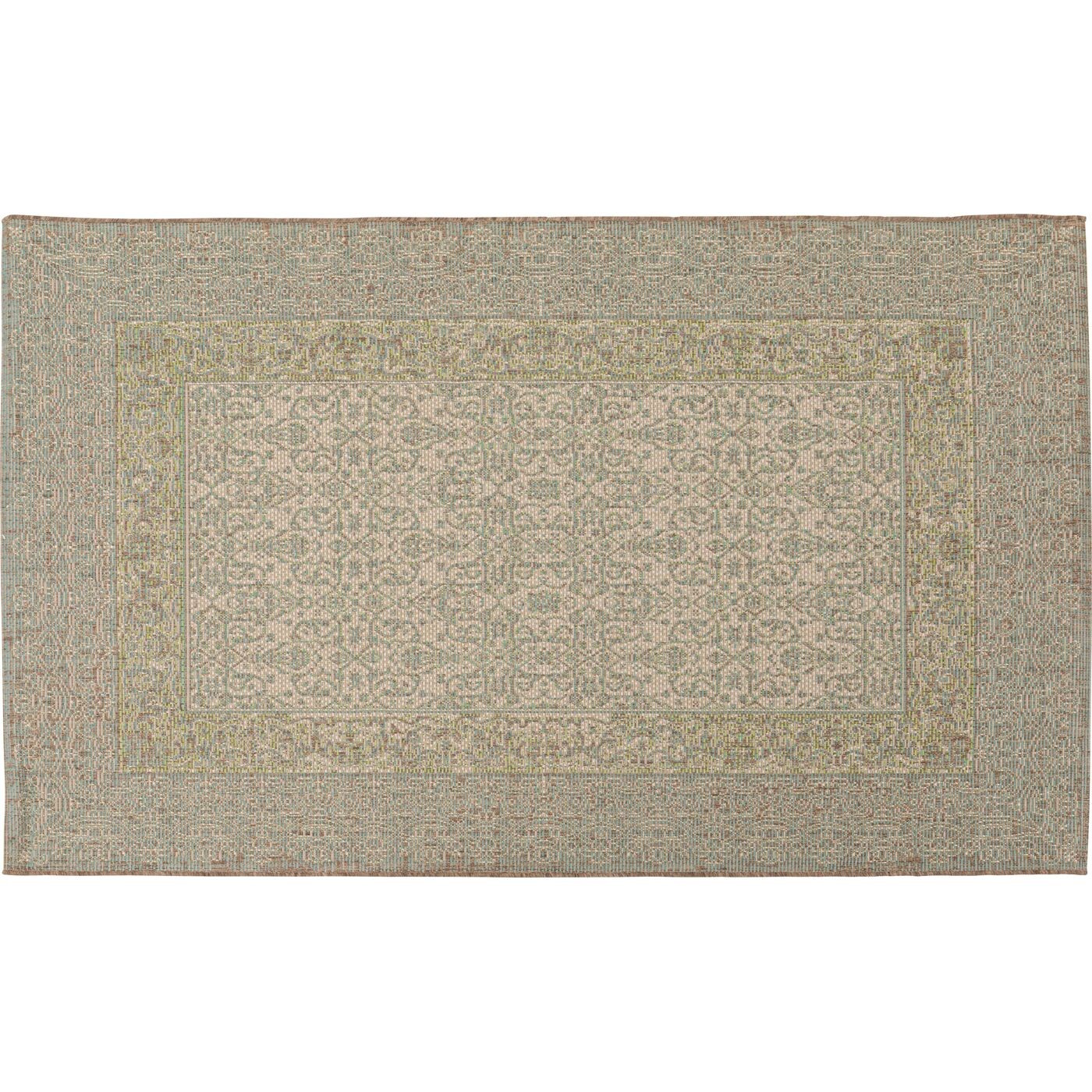 Kare Design Vloerkleed Adorno groen