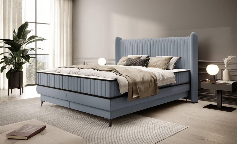 Boxspring Daccar velvet met opbergruimte 180 x 200 cm