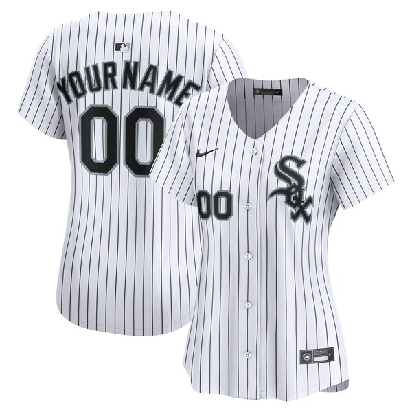 Chicago White Sox Nike Women's Home Limited Custom Jersey - White