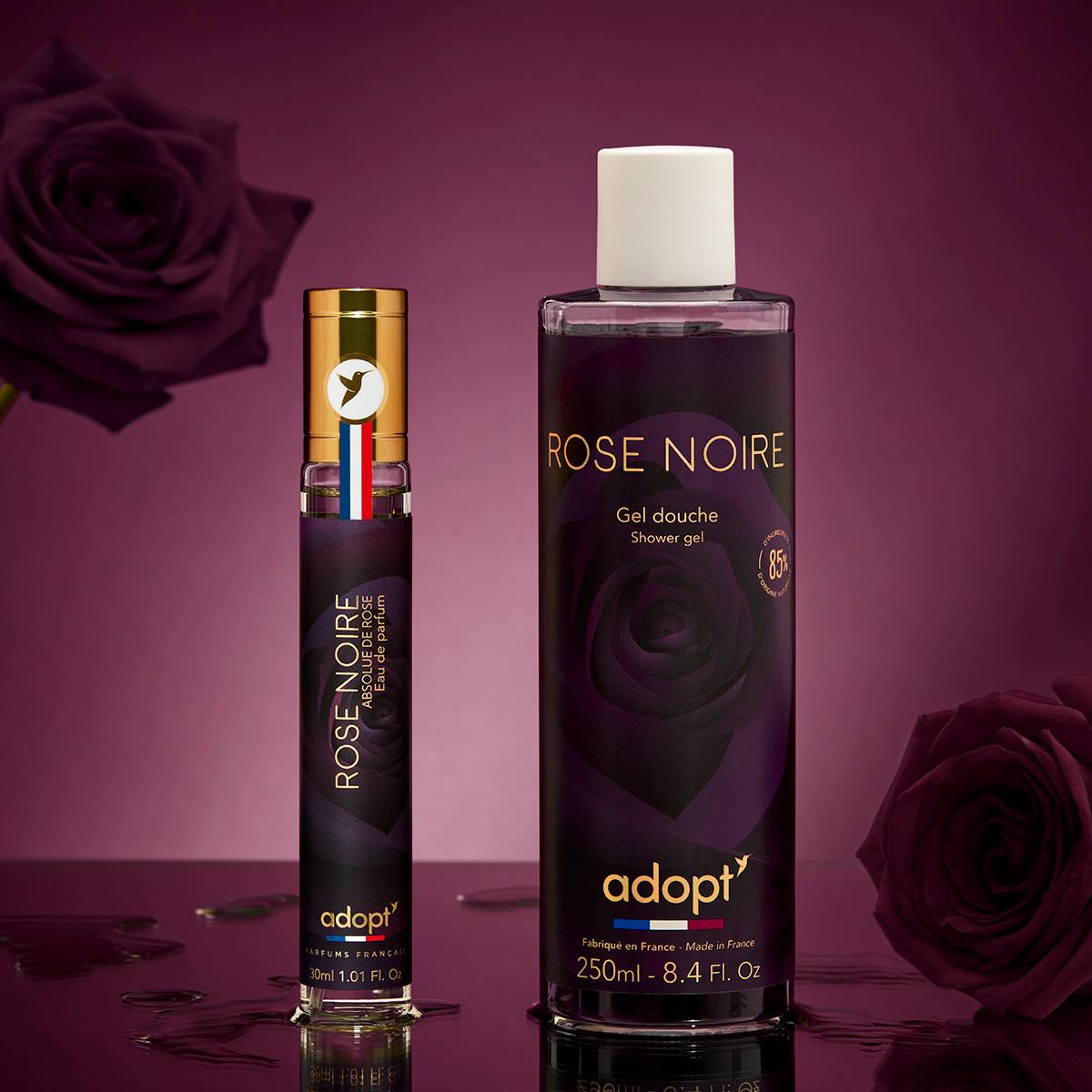 Rose NoireCoffret eau de parfum 30 ml   gel douche 250 ml
