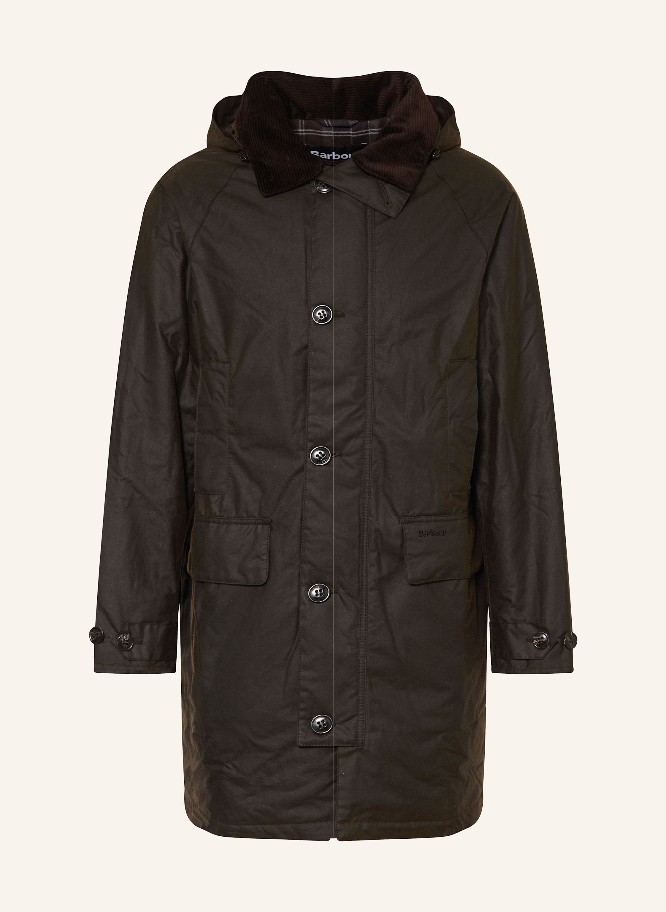Barbour Parka BEAUDALE WAX mit abnehmbarer Kapuze