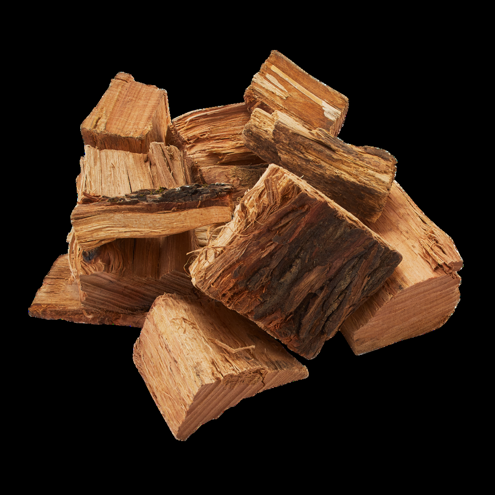 Vermont Castings Hickory Flavoured 100% Natural Smoking Wood Chunks, 4-Lb
