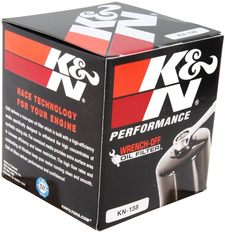 K&N KN138 Powersport Oil Filter