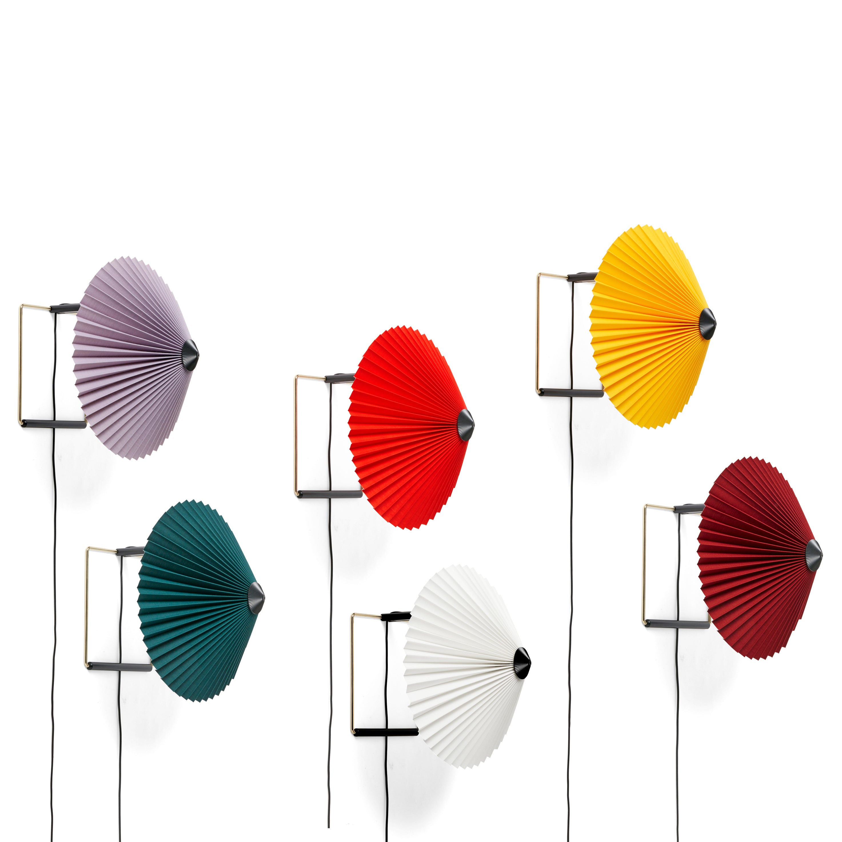 HAY Matin Wandlamp Ø 38 cm - Green