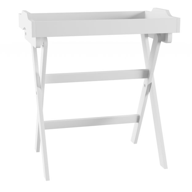 MESA LATERAL COM BANDEJA 58 CM X 37 CM CÔTÉ