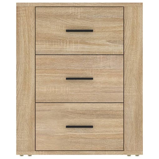 NNEVL Bedside Cabinet Sonoma Oak 50x36x60 cm Engineered Wood