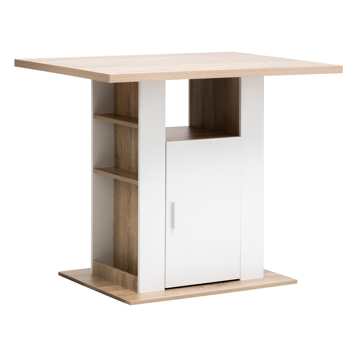 Ilha de cozinha bege